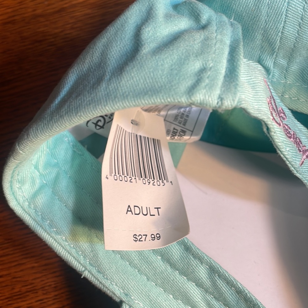 Disney Parks “Vacation Mode” hat. Women’s StrapBack. NWT. Light Blue. - Picture 8 of 8